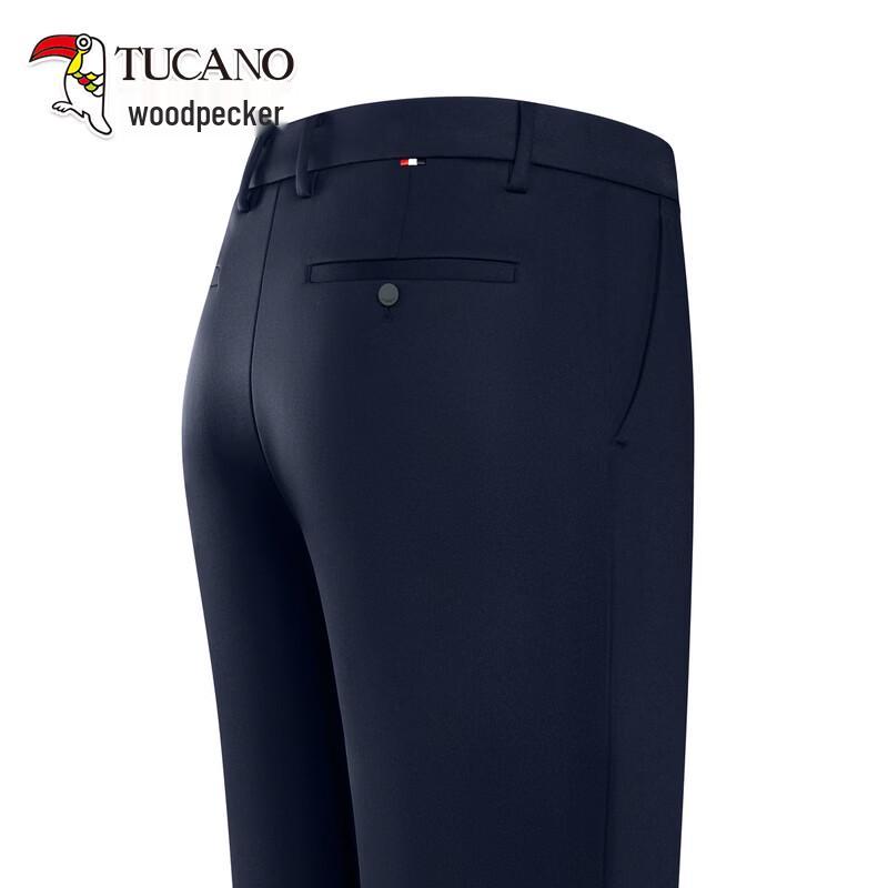 TUCANO Men s Business Casual Straight Fit Trousers 33