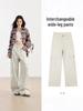 Women's 2024 High-Waisted Loose Cargo Pants - Autumn Petite Straight-Leg Wide-Leg Fit