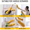Reusable Dishwashing Latex Gloves, Thickened and wear-resistant, for Kitchen Working Painting Gardening, etc.