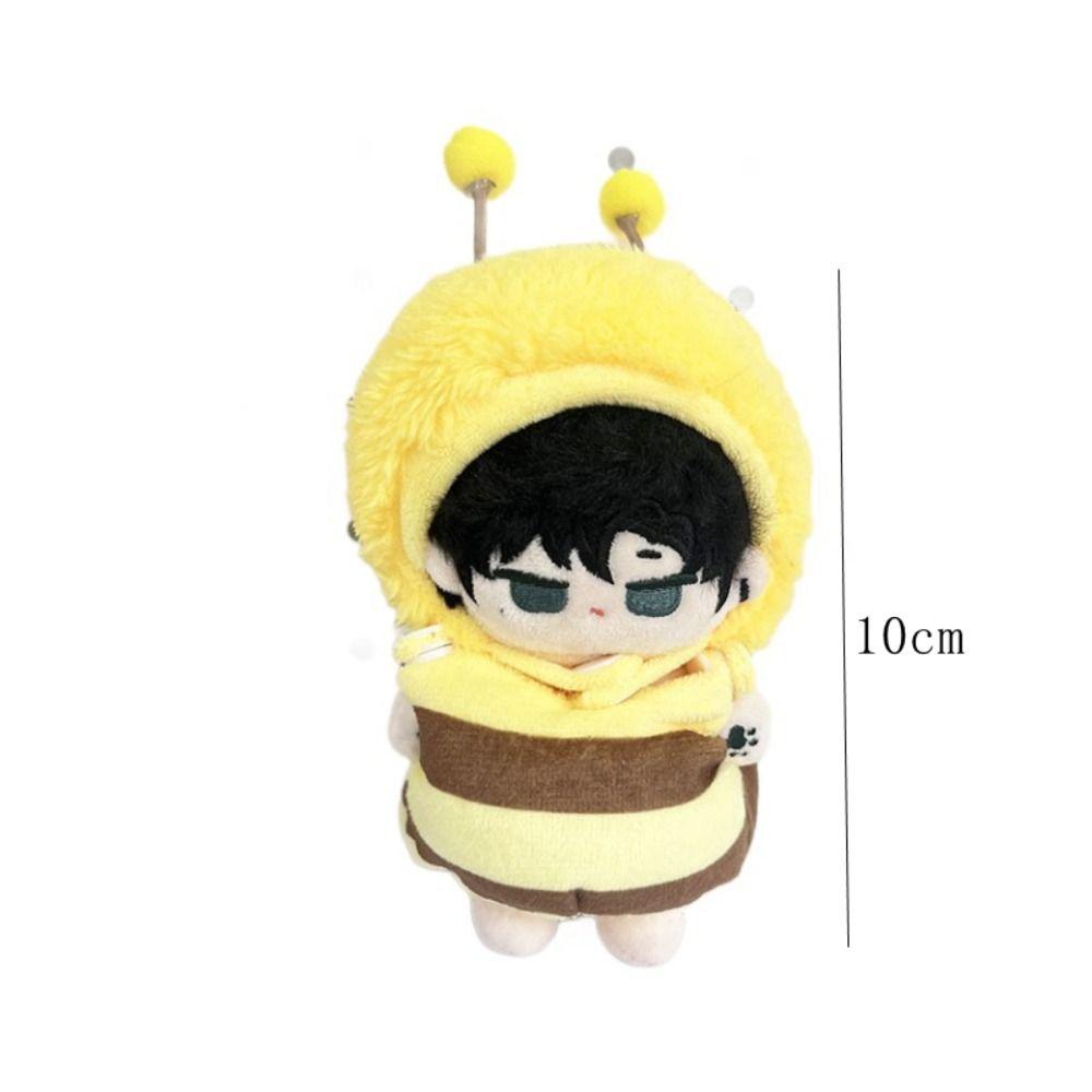 Shark and Bee 10cm Idol Doll Outfit Two Piece Suit Doll Changing Dressing  Children Gift