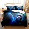 3D City Scenery Bedding Set Bed Linen Single Twin Queen King Full Size Duvet Cover Bedclothes