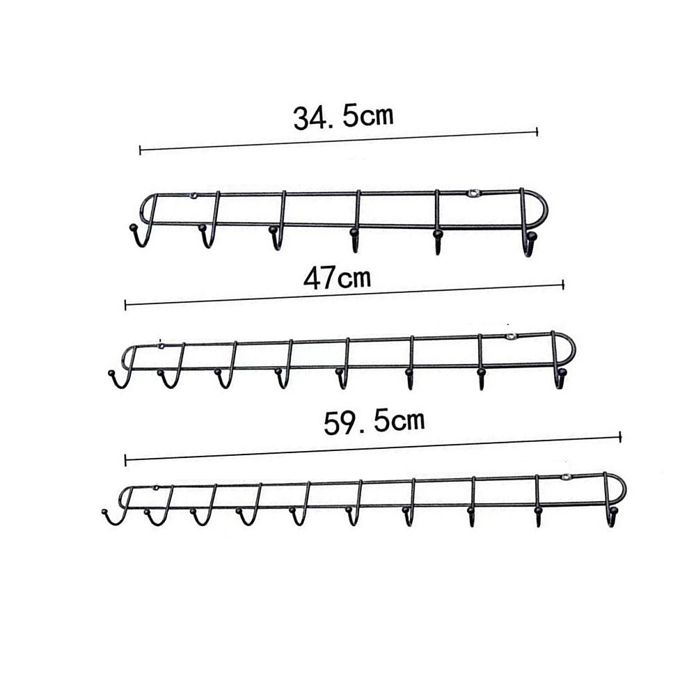 Towel Hanger Kitchen Clothes Hook Wall Mounted Door Rear Rack Wall Door Hook for Home Kitchen