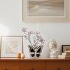 Small Ceramic Vase Modern Decor Butterflies Flower Ceramic Vase Sculpture Bouquet Holder Table Centerpieces For Living Room