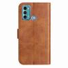 Pro Motorola Moto E13 E20 G05 G54 Edge 40...Série Elegantní univerzální kožené pouzdro na telefon s peněženkou a poutkem na zápěstí Multifunkční ochranný kryt