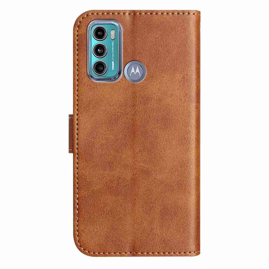 Pro Motorola Moto E13 E20 G05 G54 Edge 40...Série Elegantní univerzální kožené pouzdro na telefon s peněženkou a poutkem na zápěstí Multifunkční ochranný kryt