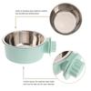 Stainless Pet Bowl Puppy Food Bowl Wall Hanging Pet Bowls Healthy And Durable 1Pack
