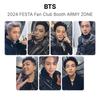 2024 FESTA Fan Club Booth ARMY ZONE Official Photocard