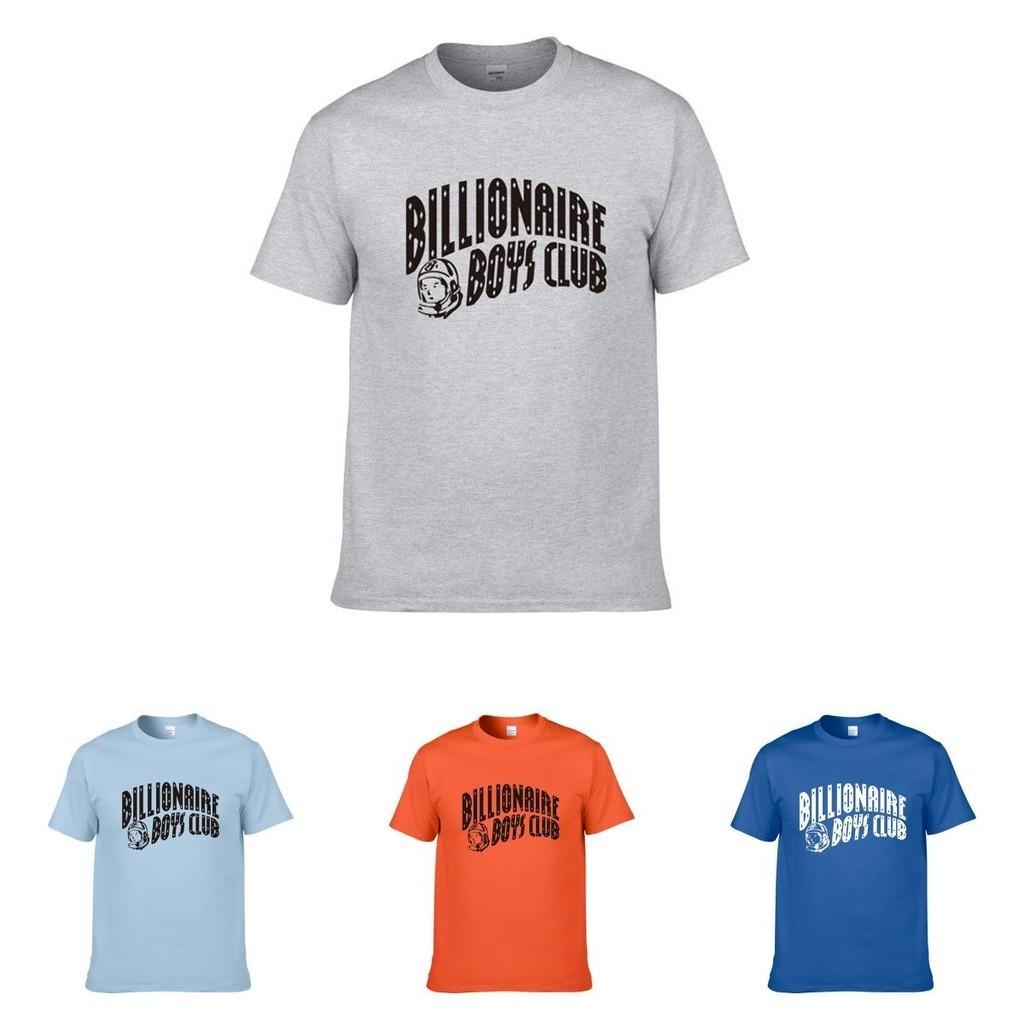 Stylish New Billionaire Boys Club Printing Men's O-neck Slim Short Sleeve T-shirt Tops For Fashion Enthusiasts