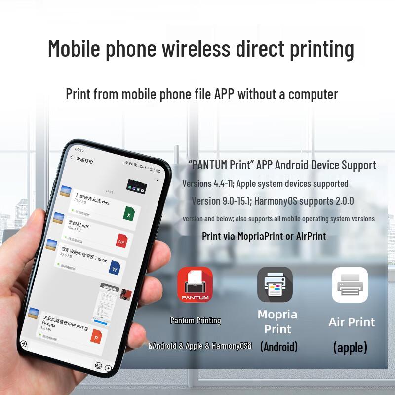 Pantum M7160DW A4 Wireless Duplex Laser MFP CN plug (adapter included)