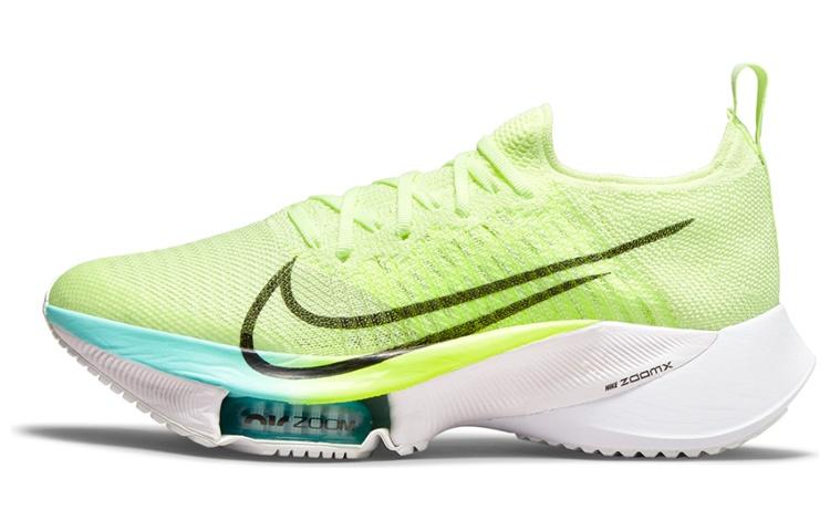 Nike Air Zoom Tempo Next% Flyknit Volt Light Blue Women s CI9924-700 35.5