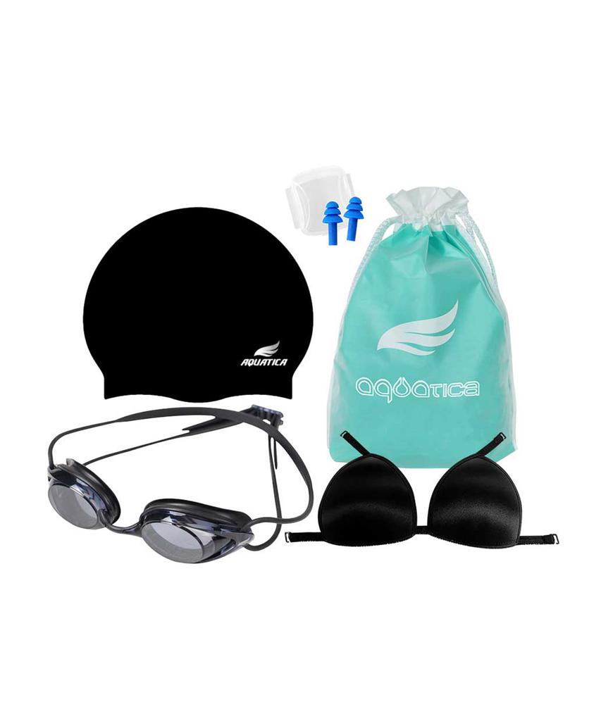 Akuatika Women'S Indoor Swimwear Aqa2809 6-Piece Competition Goggles Set