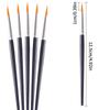 30/100Pcs Acrylic Painting Brushes Set Round Flat Hair Nylon Hair Paint Brush For Kid Artists Watercolor Oil Painting Brushes