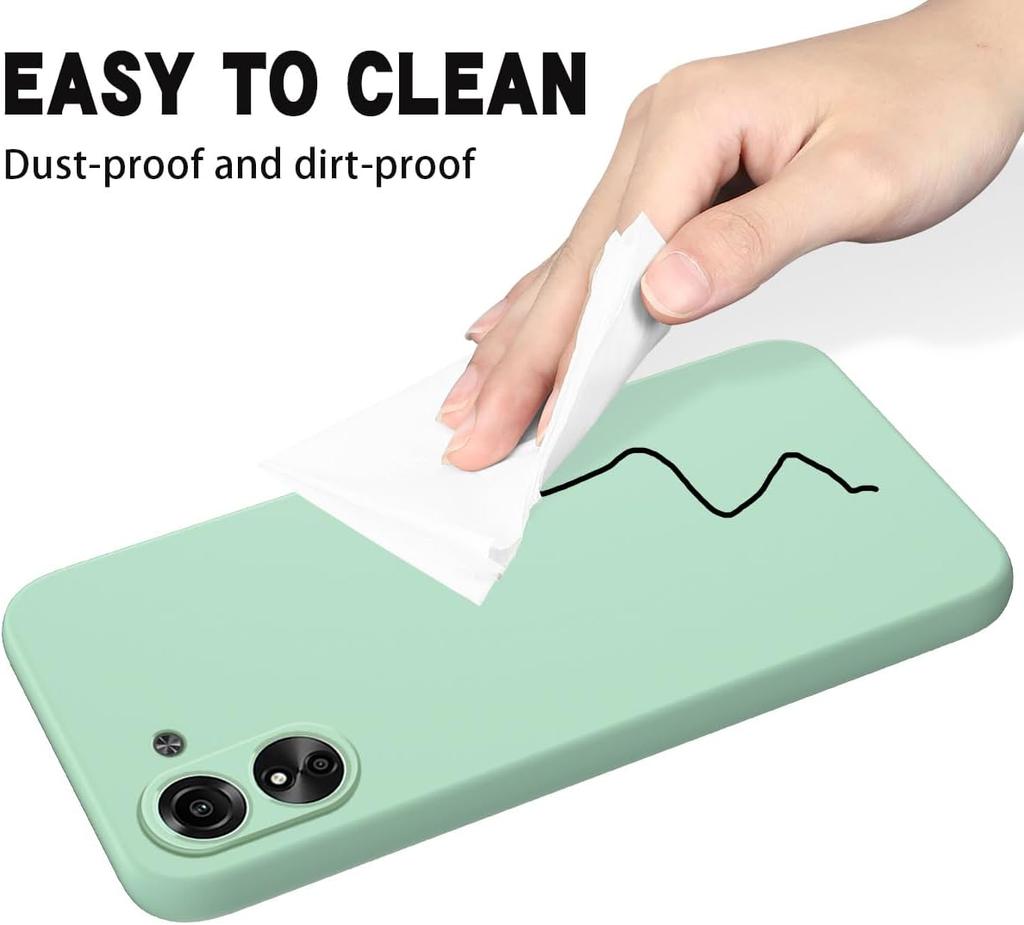 Custodia in silicone liquido per Xiaomi Redmi 13C 4G Custodia morbida antiurto per Redmi 13C 13 C 4G Cover per telefono