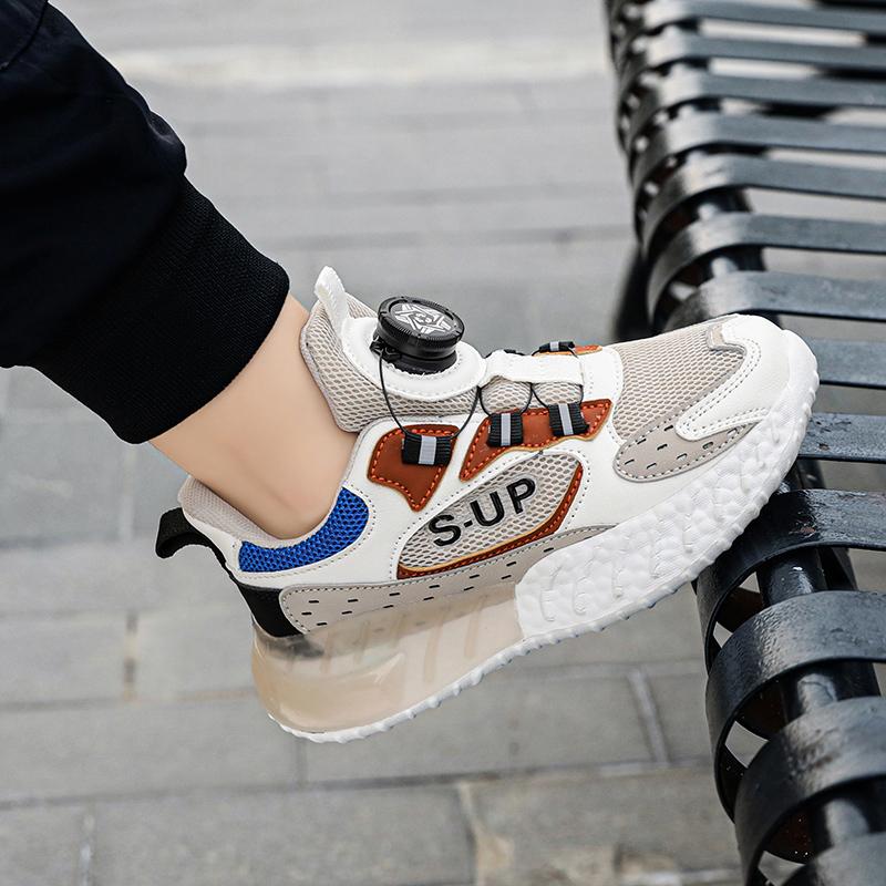 Barnesklær Sklisikre Slitesterke Moteable Kokos Pappa Sko Utendørssportssko Fritidssko Løpesko og Sneakers
