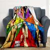1PC One Piece Characters Outdoor Blanket Lightweight Flannel, Soft & Warm, All-Season Use for Sofa, Outdoor, Camping, Living Room, Office82