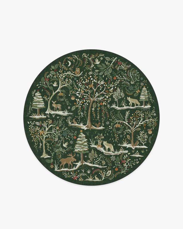 Anonna Donker Hout Ronde Kleden Woonkamer Populair Kleed Bank Keuken Deurmat Decor Kinderen Antislip Vloermat Vintage Cirkel Tapijt