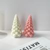 Conical Shaped Soap Mold Bubble Tip Christmas Tree Candle Mold Party Decoration   Scented
