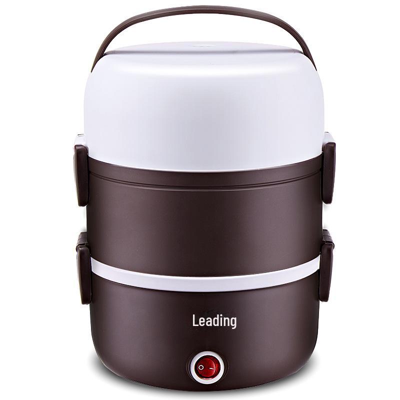Self-Heating Electric Lunch Box and Rice Steamer