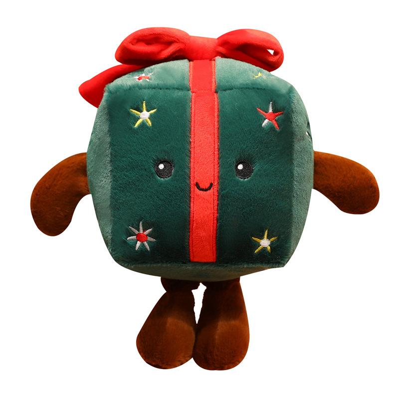 Christmas Plush Dolls: Santa Claus & Gingerbread Man Ornaments for Girls