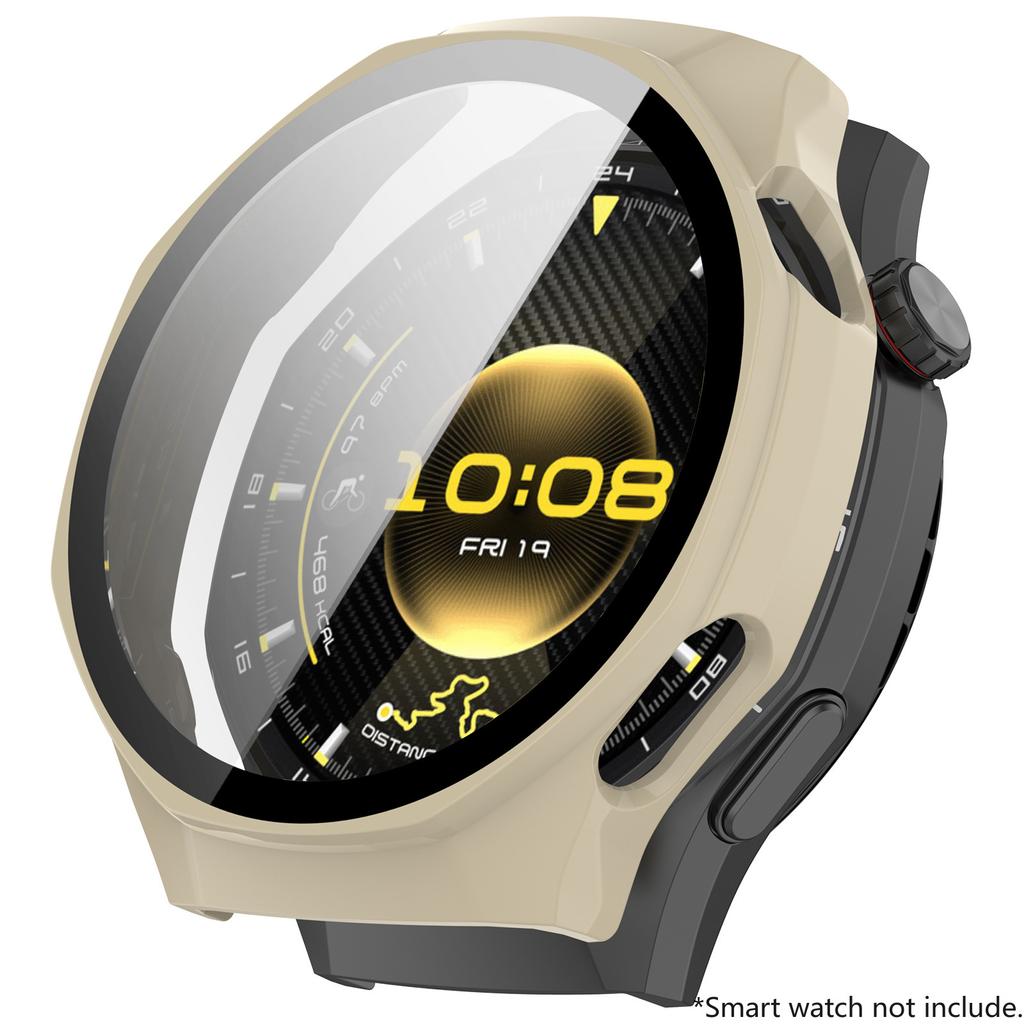 Full Protective Case For Huawei Watch GT 6 Pro 46mm Screen Protector Case GT6 Pro 46mm Cover PC 2in1 Shell+Tempered Glass Film