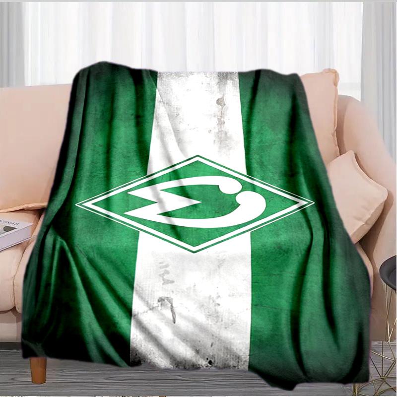 Coperta Calda da Calcio Werder Bremen Adatta per Divani, Letti, Uffici e Campeggio - Regalo Perfetto per Halloween Natale
