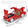 Simulation 1:24 Scale Benz 300SL Alloy Car Model With Sound Light Diecast Metal Toy Vehicle For Boy Collective Miniature Voiture