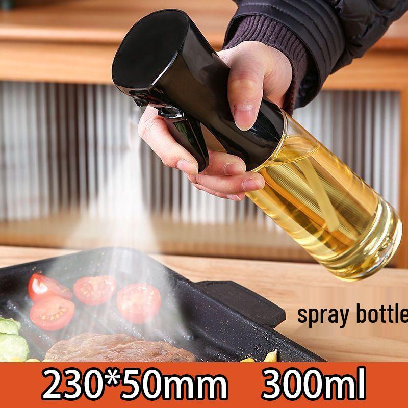 

New Kitchen Oil Spray Bottle - Olive & Cooking Oil Atomizer for Barbecue