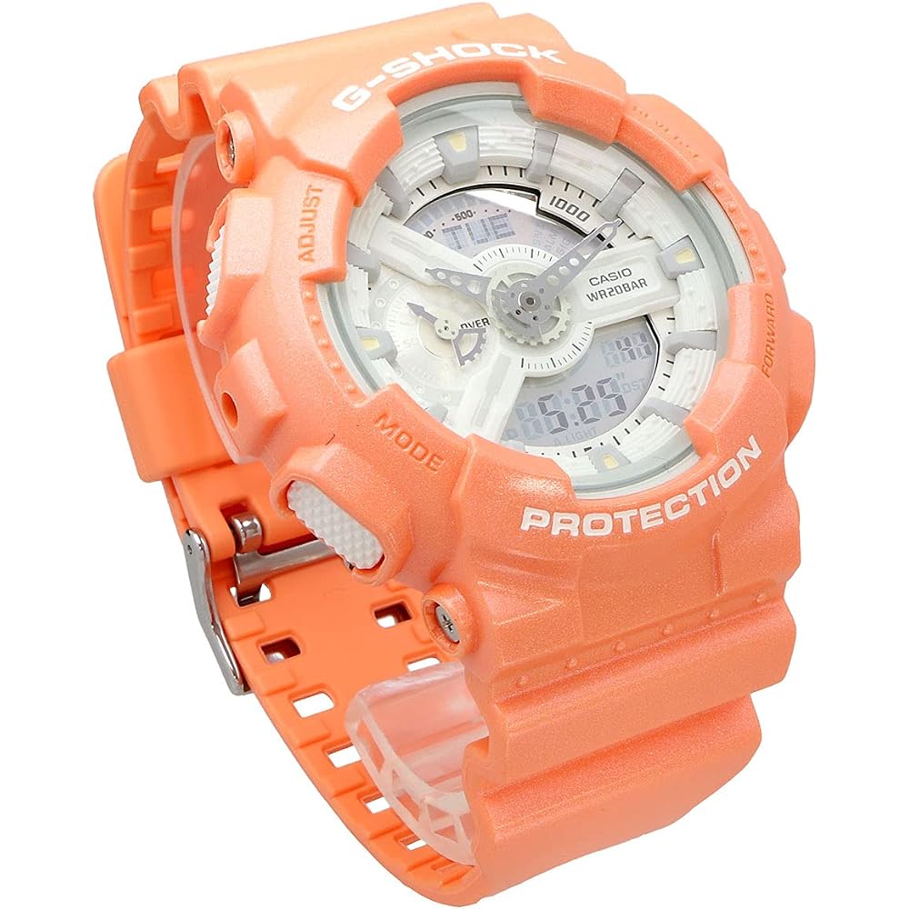[Casio] CASIO G-SHOCK G-Shock Mat Metallic Series GA-110SG-4A Salmon Pink Metallic Men's Watch (Overseas Model) [Parallel Import]