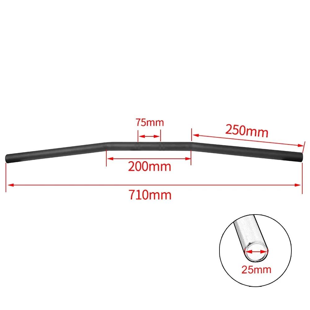 25mm 22mm Chopper Bobber Motorcycle Cafe Racer Handlebar NEW TRD for Drag Straight Bar Handle Ba