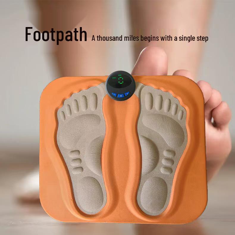 Smart EMS Foot Massager: Microcurrent Meridian Acupoint Therapy Pad