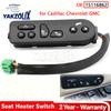 15116862 Electric Power Seat Heater Switch Button for Chevrolet Escalade Tahoe Yukon Avalanche GMC Yukon XL 2003 2004 2005 2006