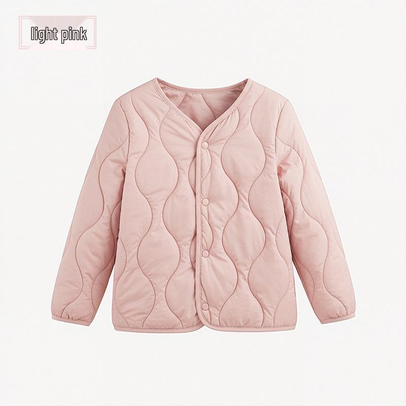Children's Insulated Wool-Down Jacket: Warm, Long-Sleeve Uniform for Boys & Girls