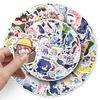 50pcs Blue Archive Anime Girl Stickers - Cute DIY Storage Box & Earphone Journal Stickers