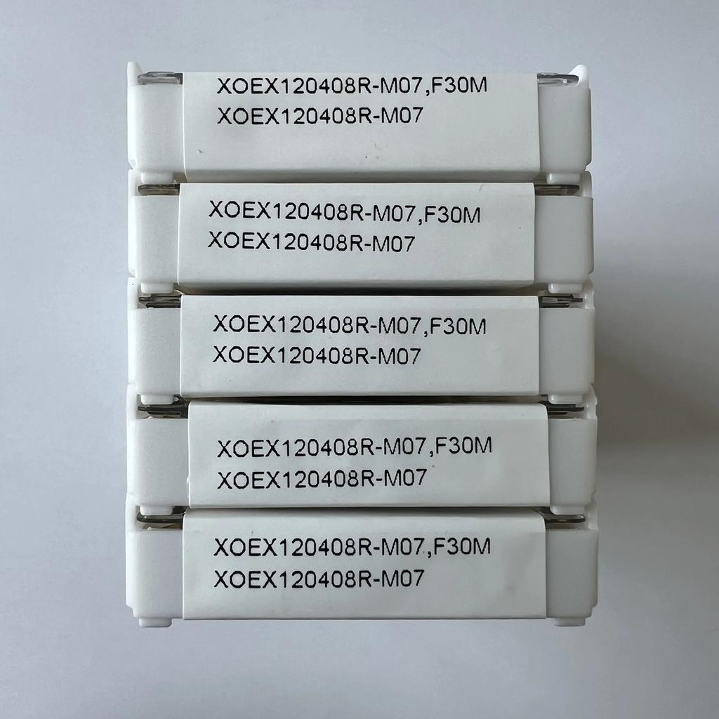 XOEX120408R-M07, F30M / Industrie-Hartmetalleinsätze 10 Pcs