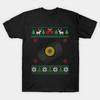 Vinyl Record Ugly Christmas Design Made In Australia T-Shirt