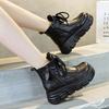 Thick Soled Height Increasing Short Boots for Women's New Autumn Winter Simple Comfortable Daily Casual Non Slip Women's Boots