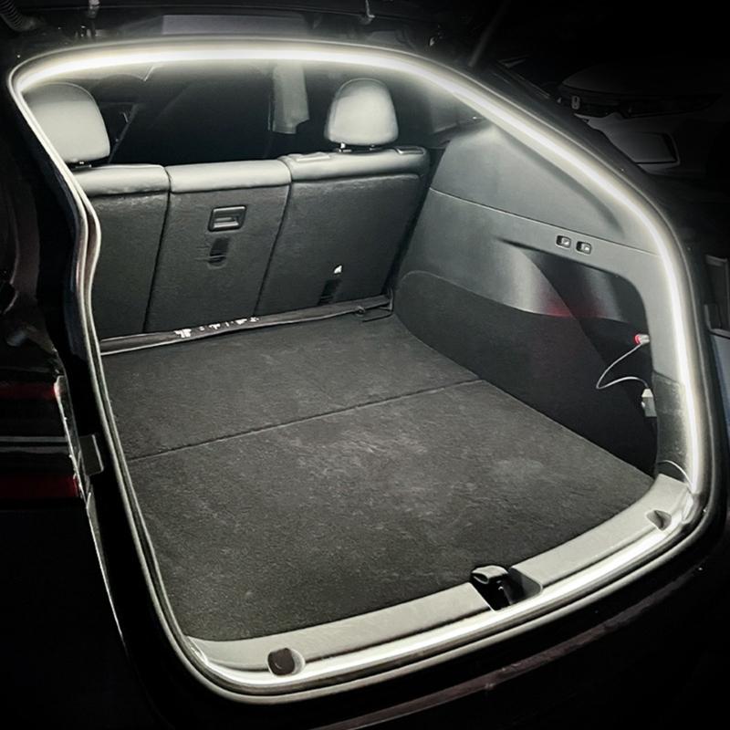 Waterproof Vehicle Trunk LED Light Strips Flexible Silicone Design and Multi Color Ambience Effects Decoration