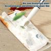 Electrostatic Dusting Mop, Disposable Multi-functional Wet And Dry Floor Mop,Includes Wet Wipes (100ml) Suitable  Hotels, And Offices.