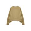 Nike Sweatshirts Women's Camel Crew Neck Moderate Regular DQ6845-258