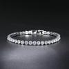 Exquisite 4mm Hip Hop Full Diamond Round Bracelet