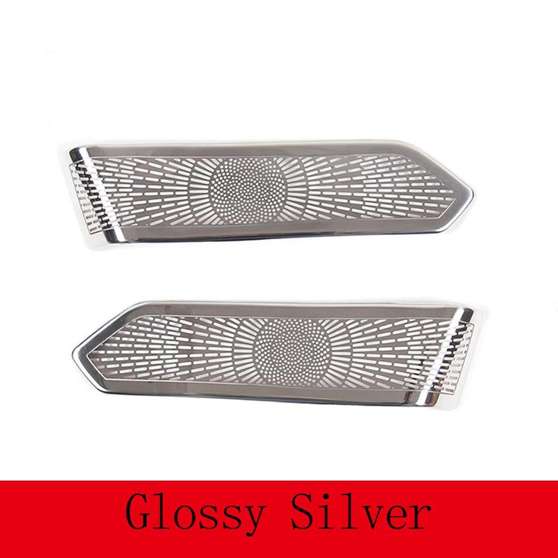 For Land Rover Range Rover Sport  Vogue L460  Stainless Steel Car A-pillar Audio Speaker Tweeters Cover Trim Car Accessories