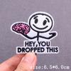 Letters Slogan Embroidery Patch Iron On Embroidery Patches For Clothing Thermoadhesive Patches On Clothes Book Lover Patch Decor