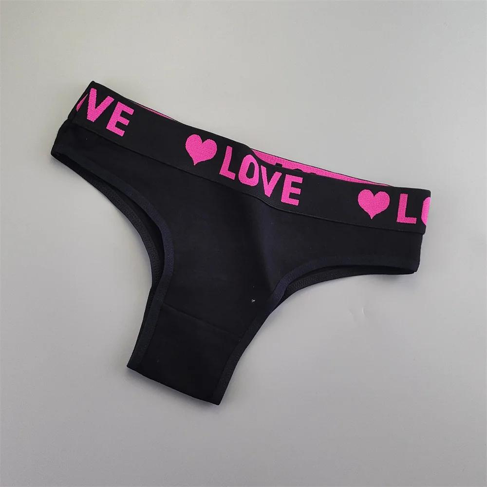 6 STÜCK Unterwäsche Damen Slips Damen Schlüpfer Mode Baumwollslips Hüfttief Einfarbig Dessous