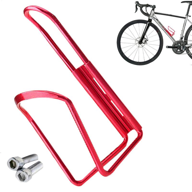 Aluminum Alloy Bicycle Bottle Holder Cycling Bicycle Drink Water Bottle Rack Holder Mount for Mountain Folding Bike Cage