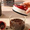 Coffee Beans Vacuum Sealed Tank Transparent Glass Food Storage Jars Household Moisture-proof Air Extraction Airtight Container
