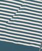 Sunlovetour [Home Alone] Striped Waffle Zip Up Hoodie Blue