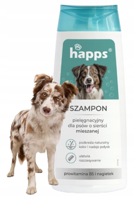 Happs Care Shampoo for Dogs With Mixed Coat