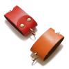Key Keeper Key Cover Genuine Leather Made In Japan Tochigi Leather Full Cover Key Case (Black)