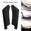 2 Pcs Car Rear Bumper Lip Anti Crash Spoiler Canard Diffuser Wrap Angle Splitter