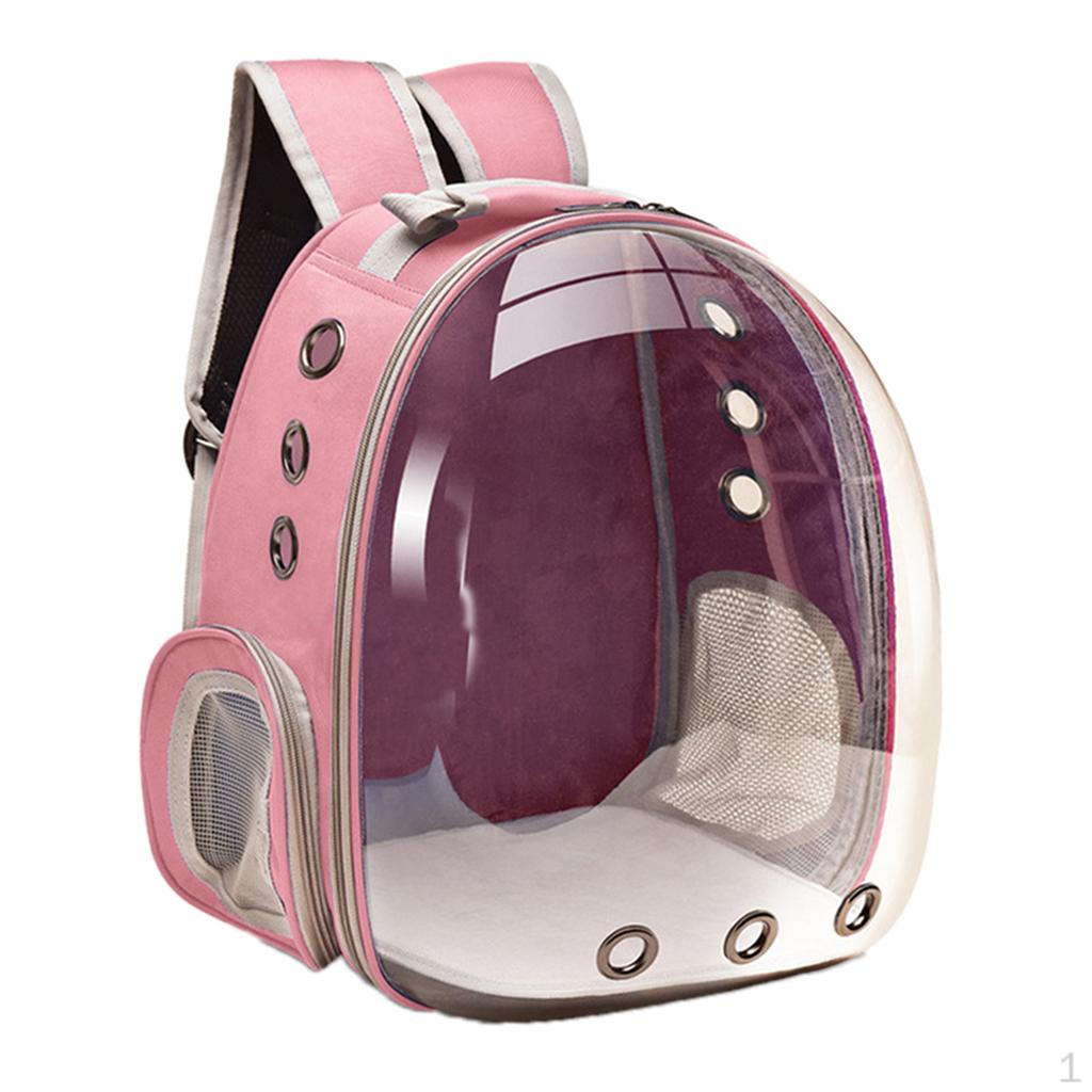 Cat Carrier Backpack Breathable Transparent Puppy, Premium Waterproof Pet